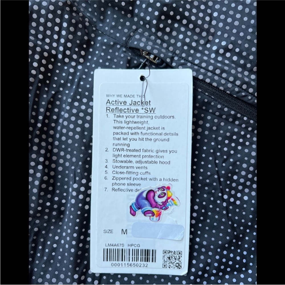 Lululemon Active Jacket Reflective *SeaWheeze NWT - image 5
